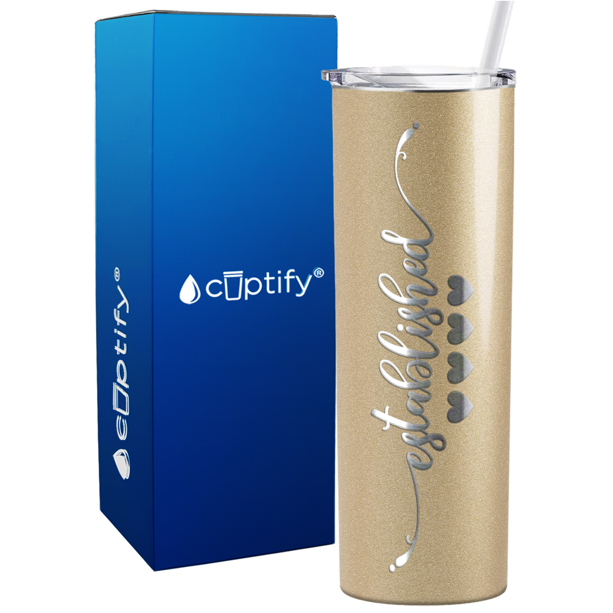 anniversary skinny tumbler