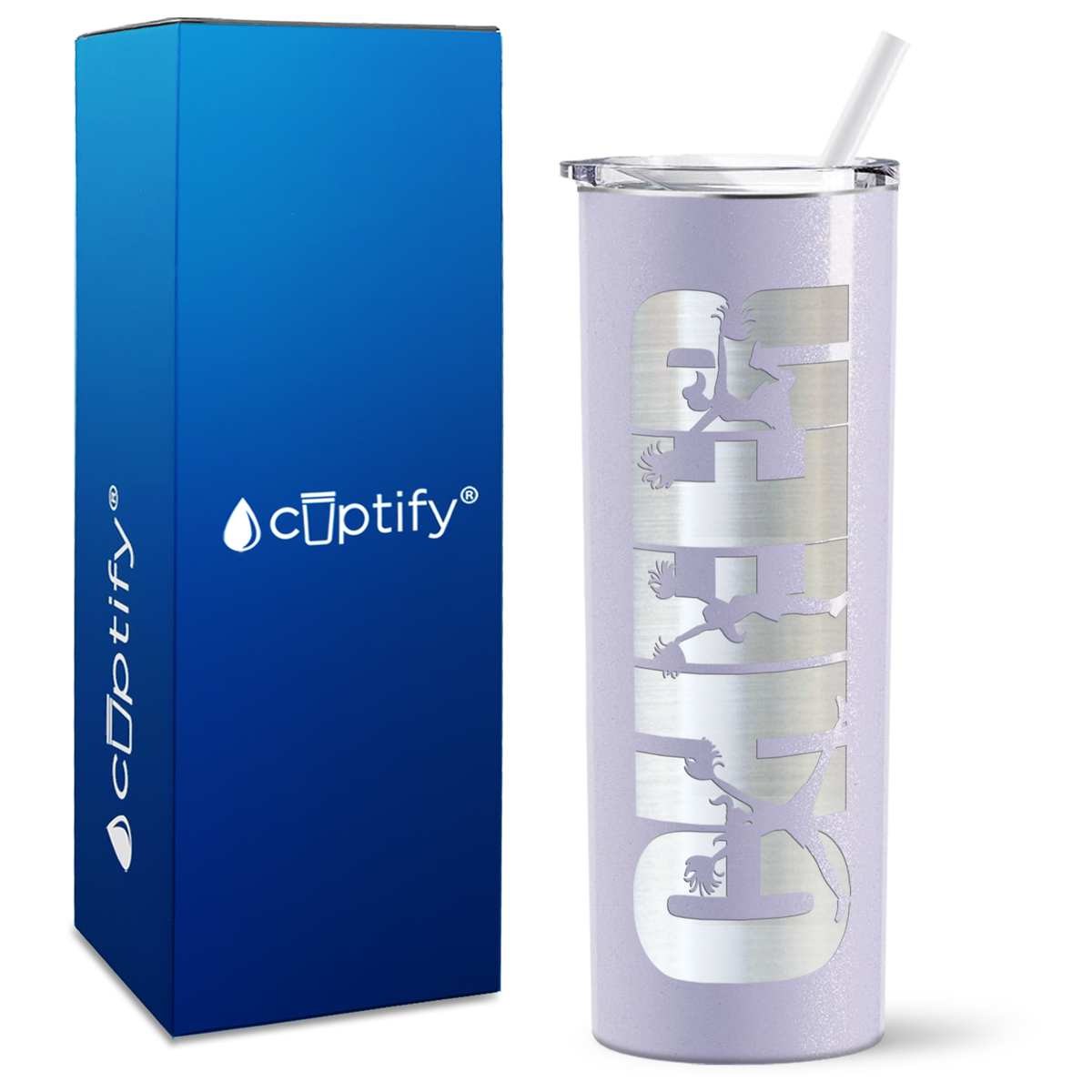 Cheer Leaders on 20oz Skinny Tumbler