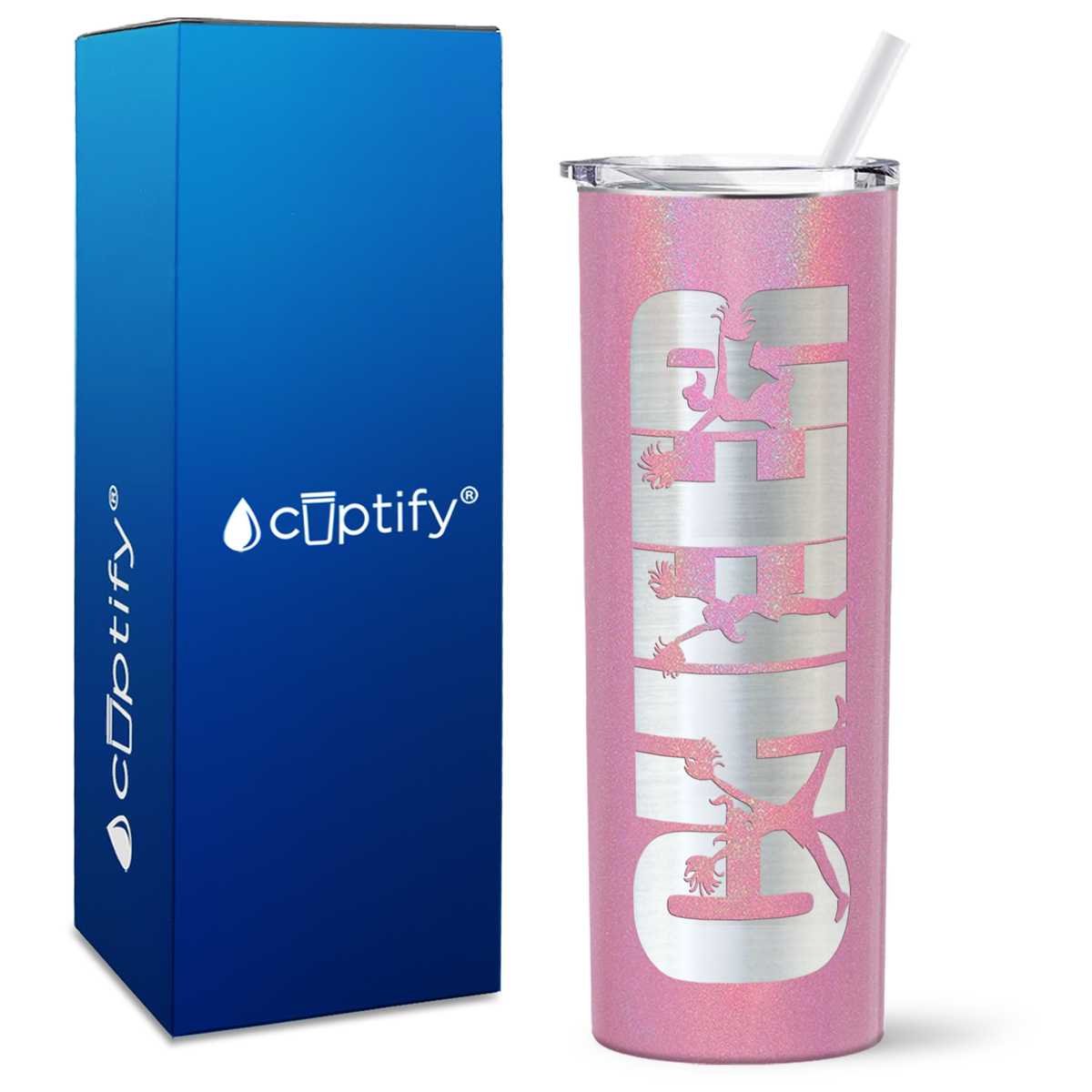 Cheer Leaders on 20oz Skinny Tumbler