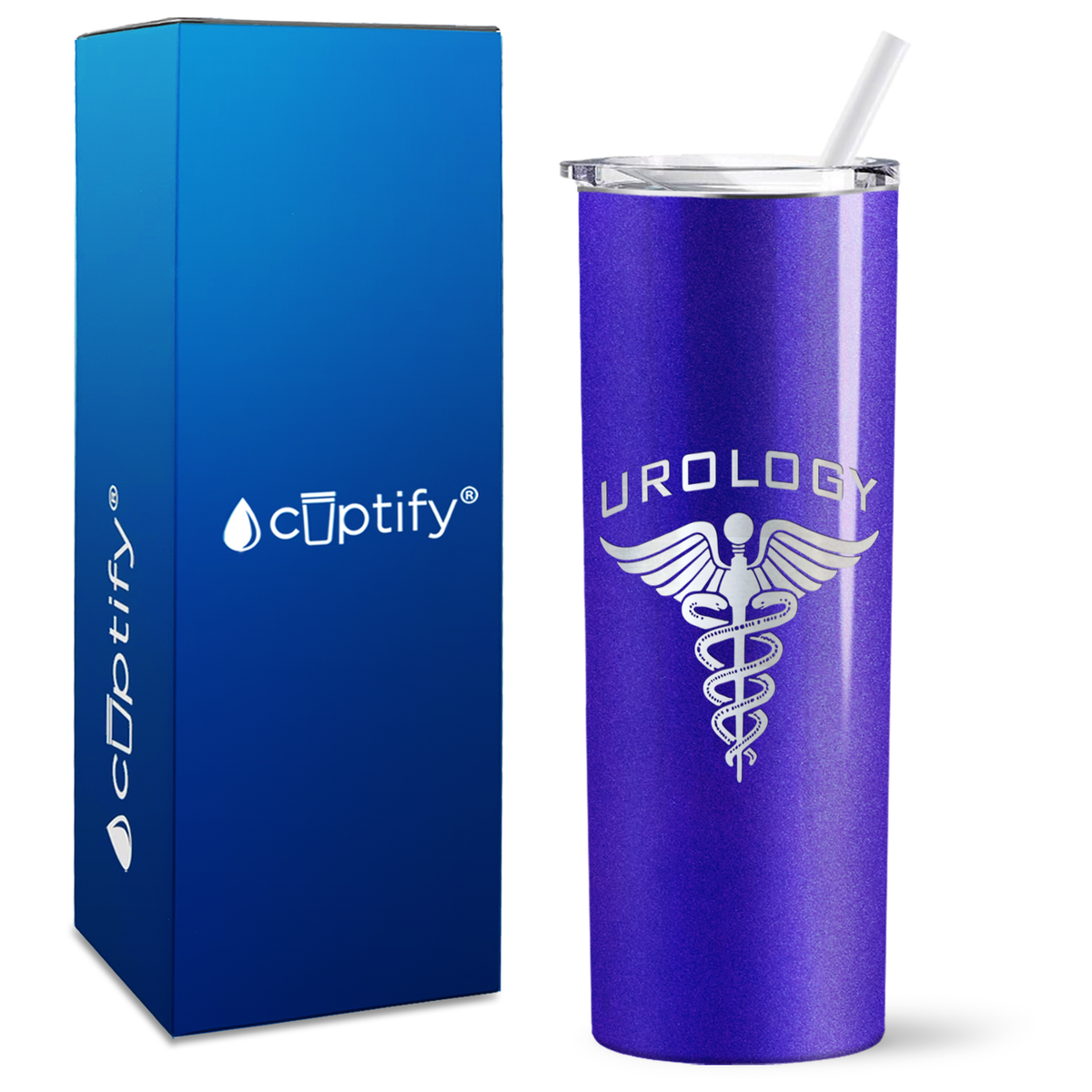 Urology on 20oz Skinny Tumbler