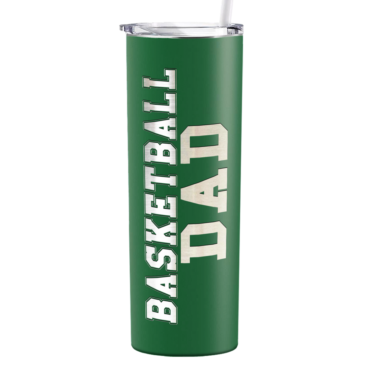 Basketball Dad on 20oz Skinny Tumbler