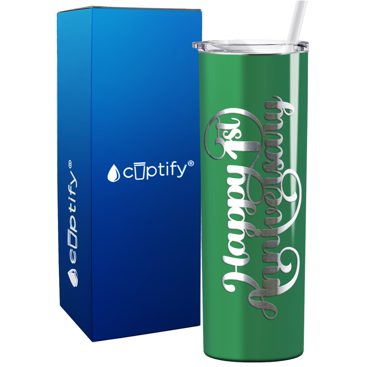 anniversary skinny tumbler