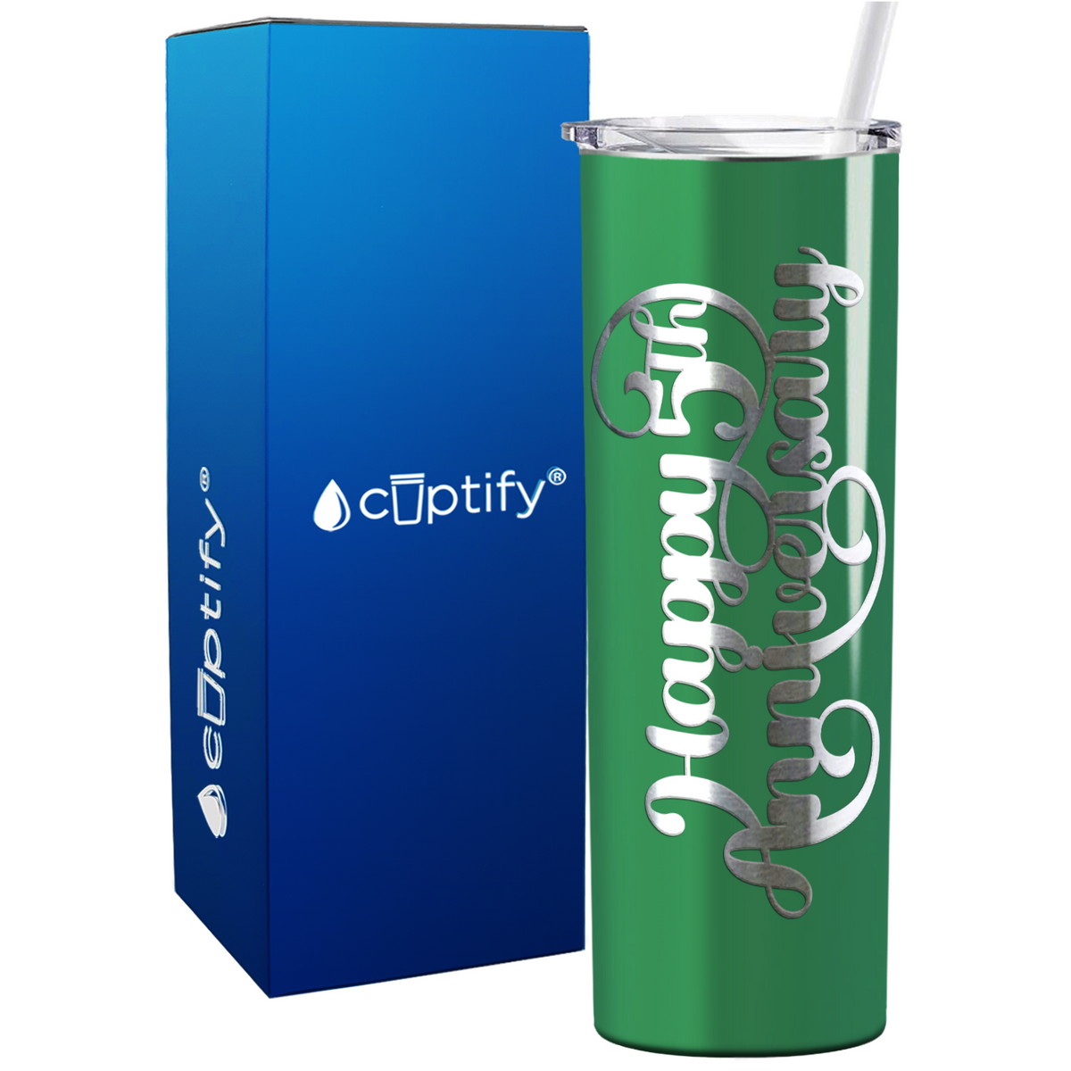anniversary skinny tumbler