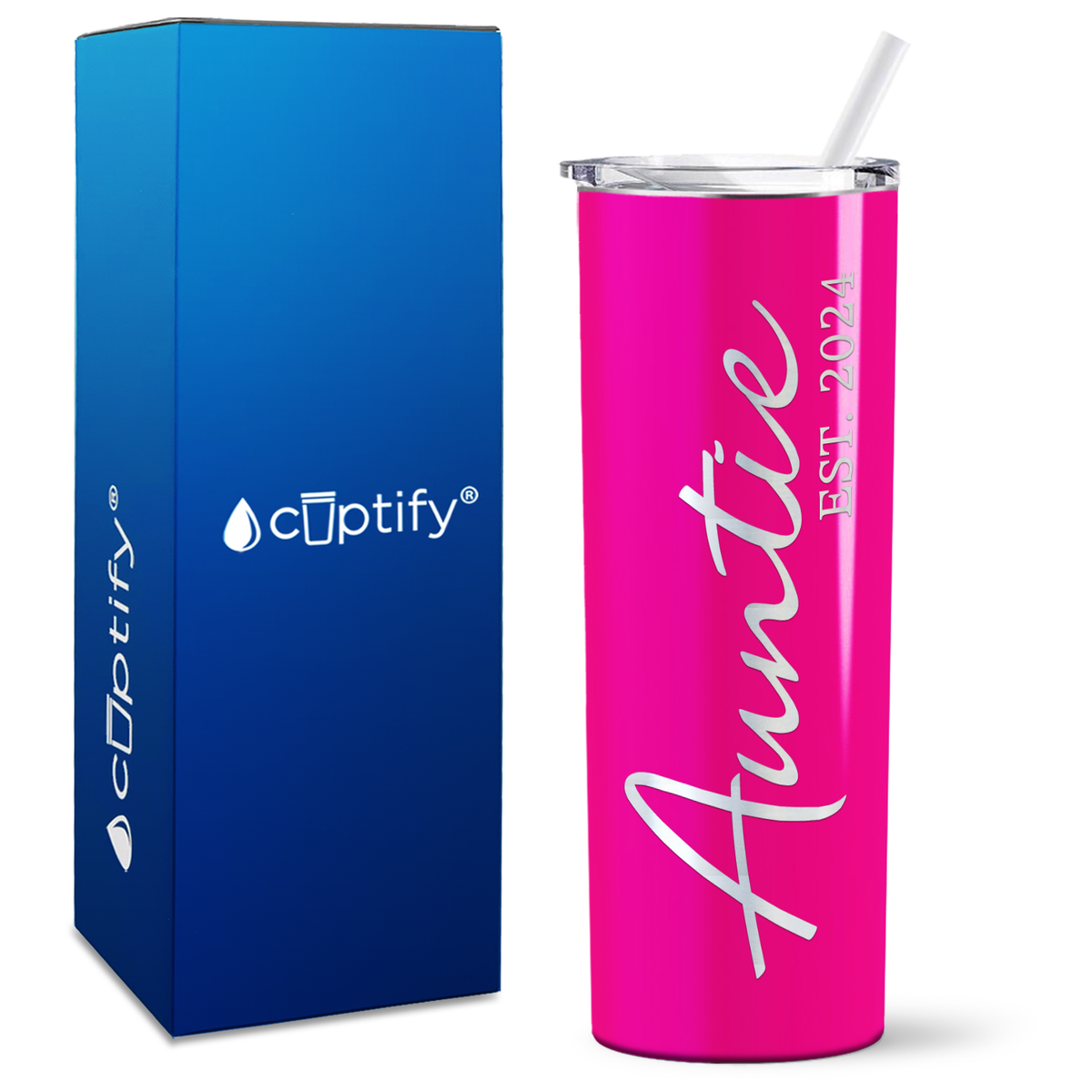 Auntie Established 20oz Skinny Tumbler