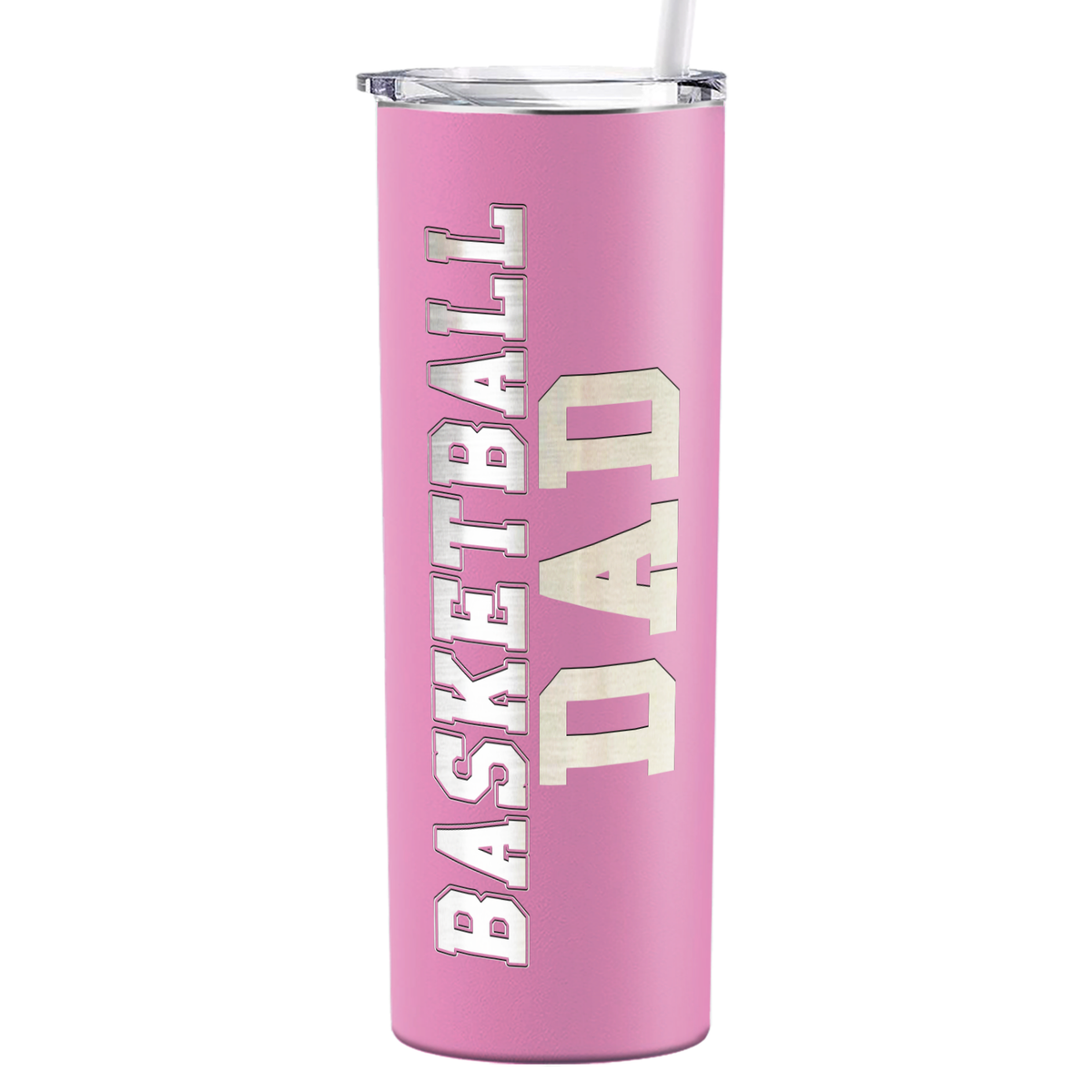 Basketball Dad on 20oz Skinny Tumbler