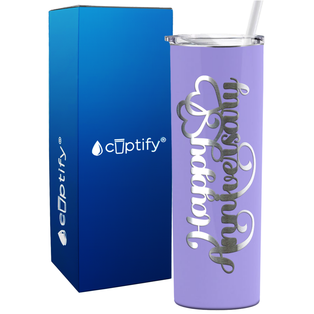 anniversary skinny tumbler