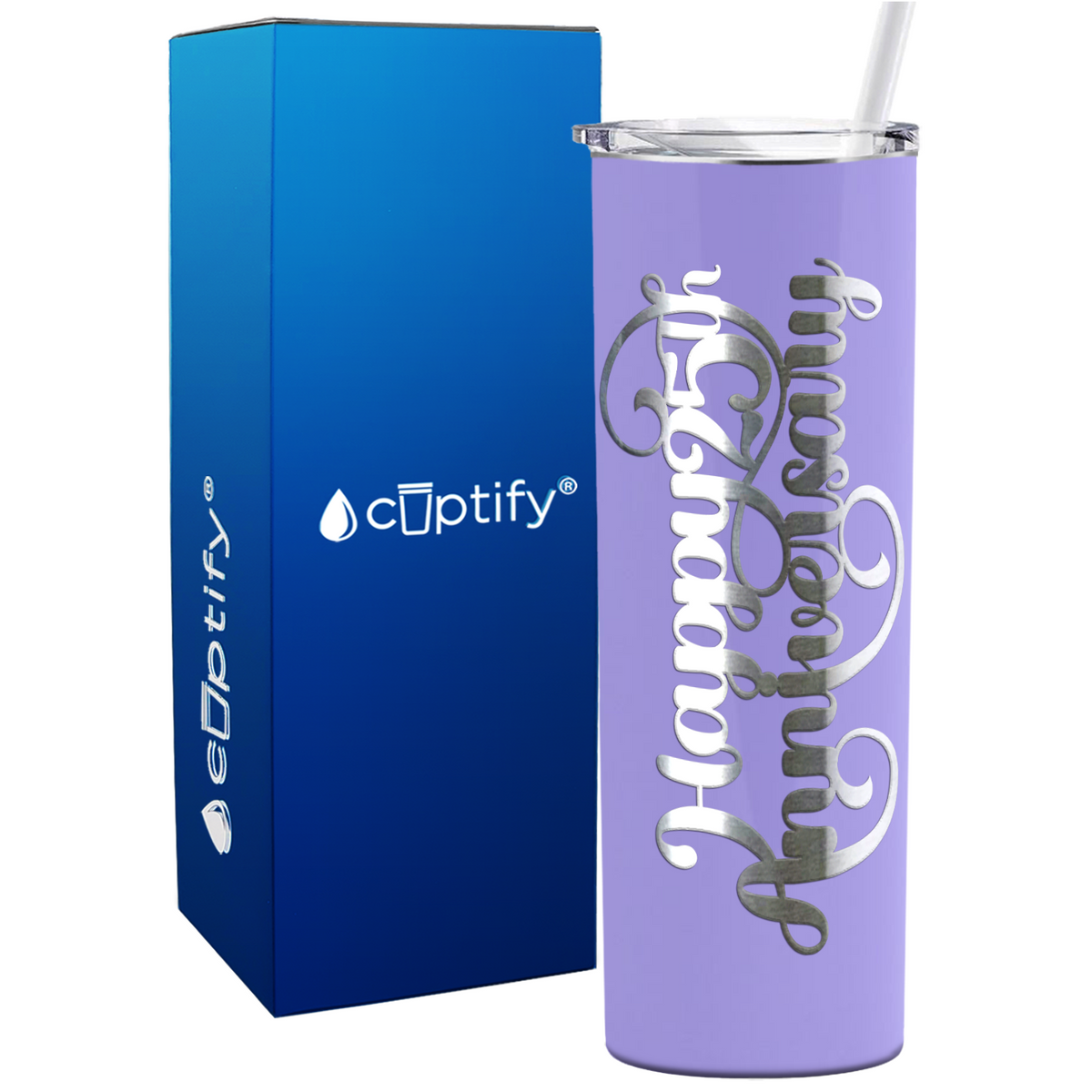 anniversary skinny tumbler