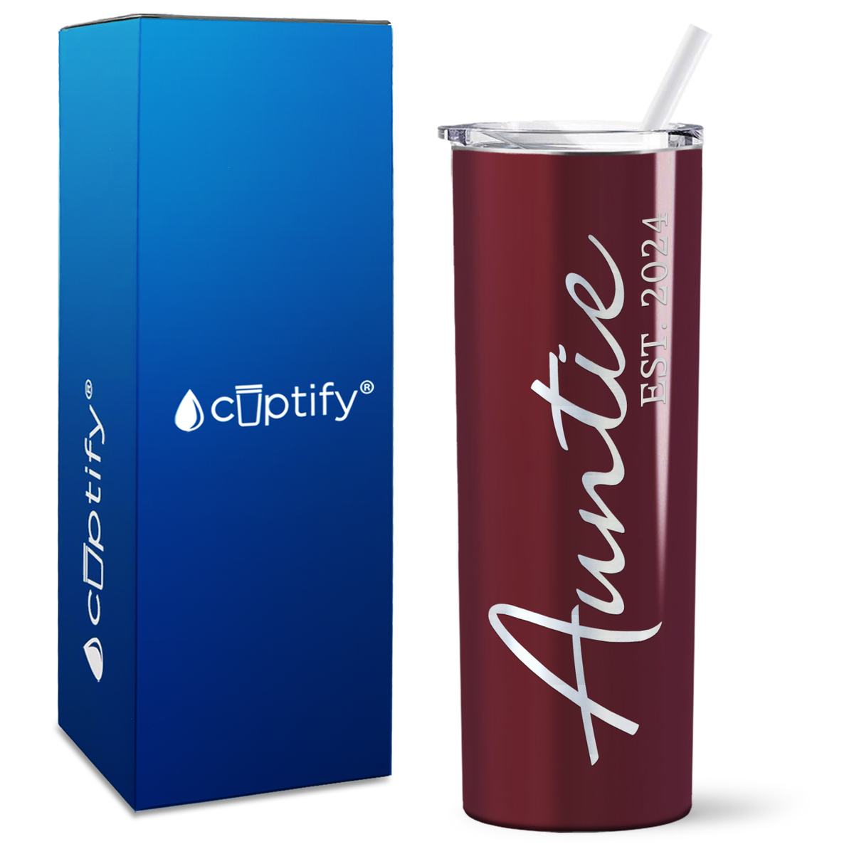Auntie Established 20oz Skinny Tumbler