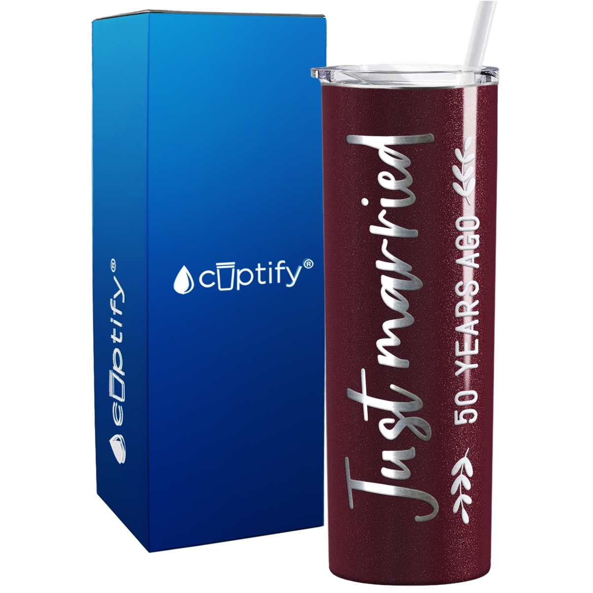 anniversary skinny tumbler
