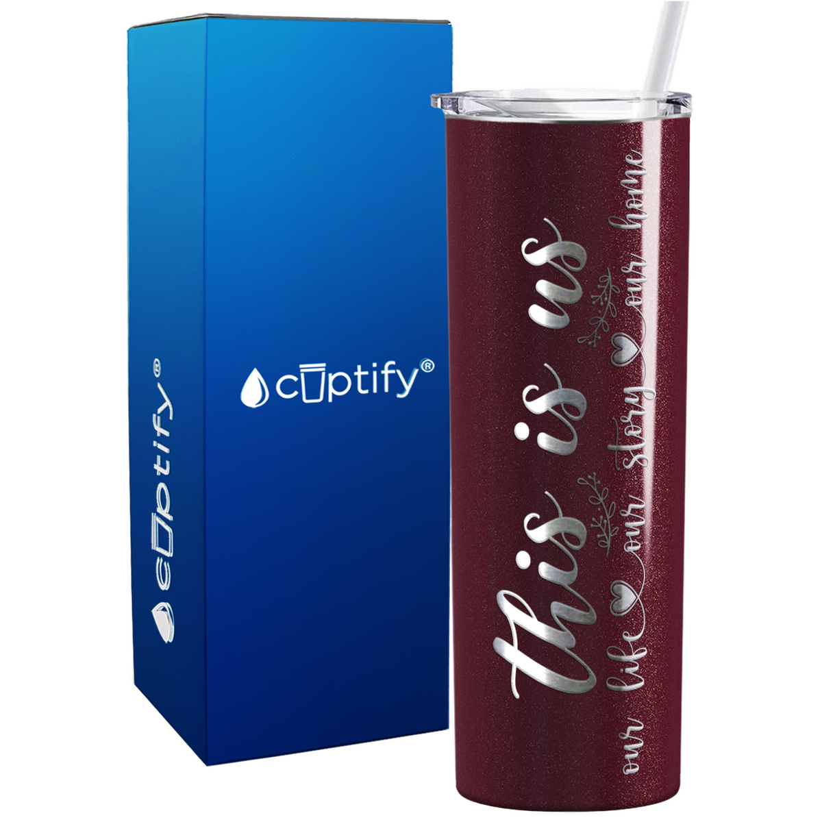 anniversary skinny tumbler