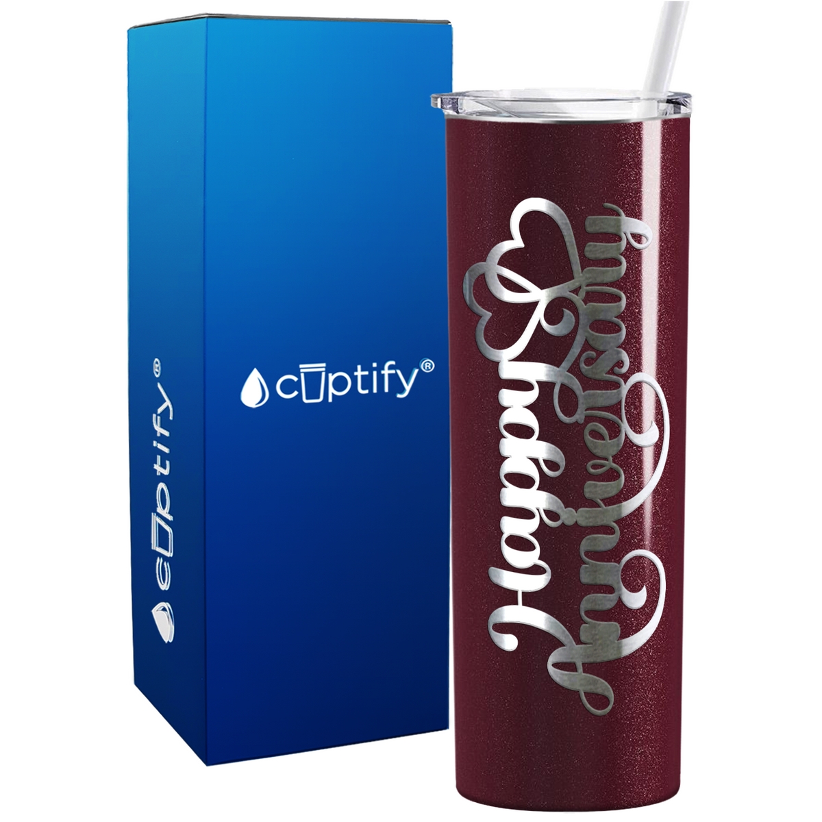anniversary skinny tumbler