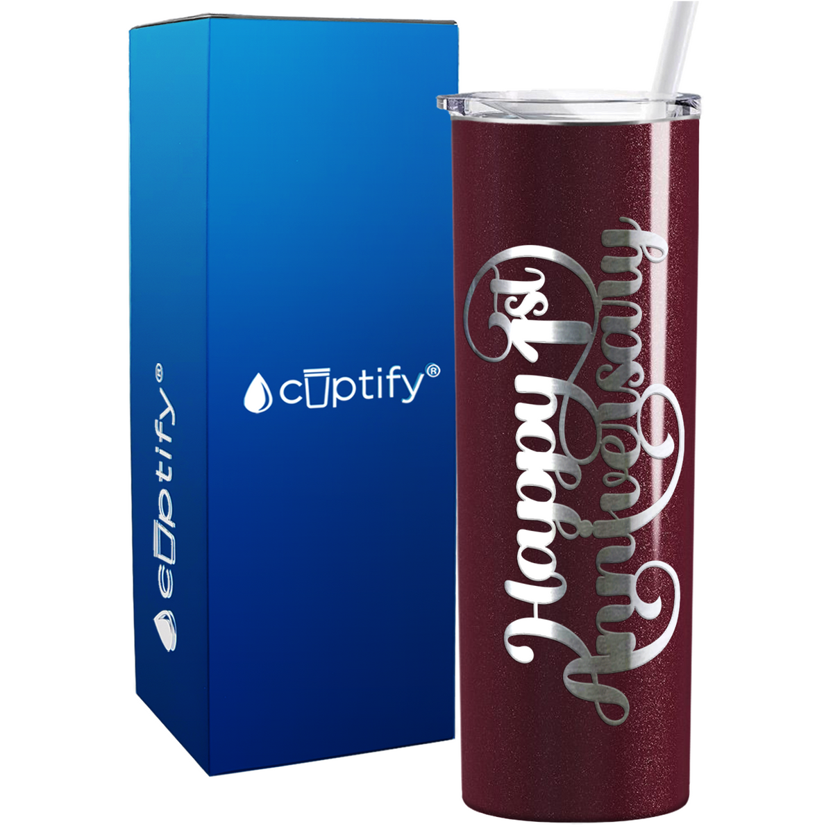 anniversary skinny tumbler