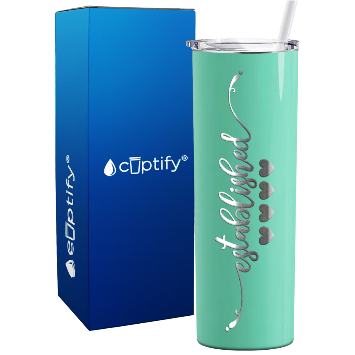 anniversary skinny tumbler