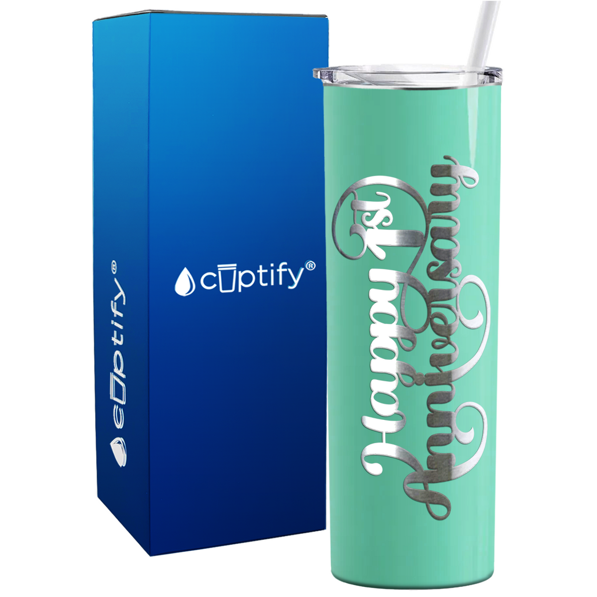 anniversary skinny tumbler