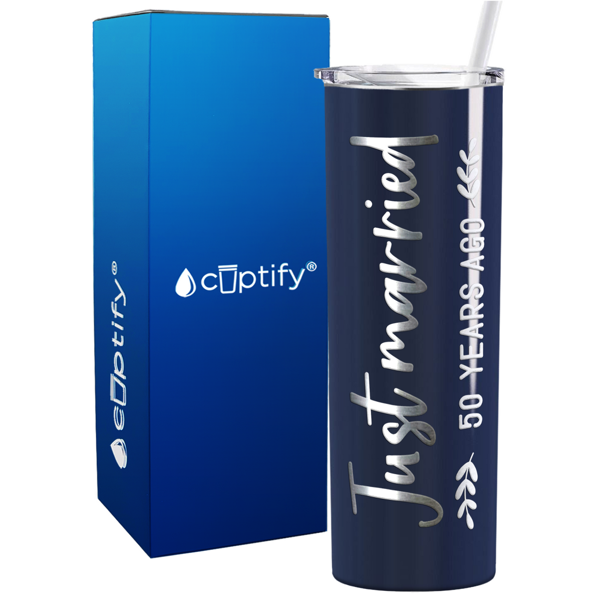 anniversary skinny tumbler