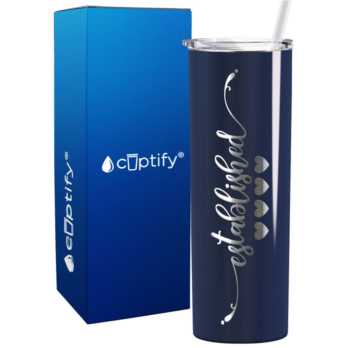 anniversary skinny tumbler