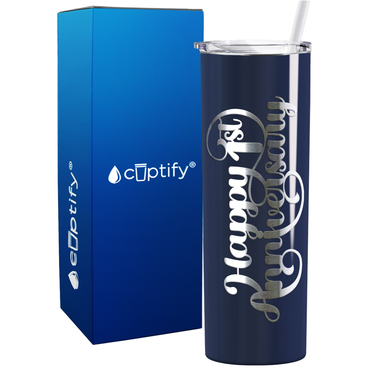 anniversary skinny tumbler
