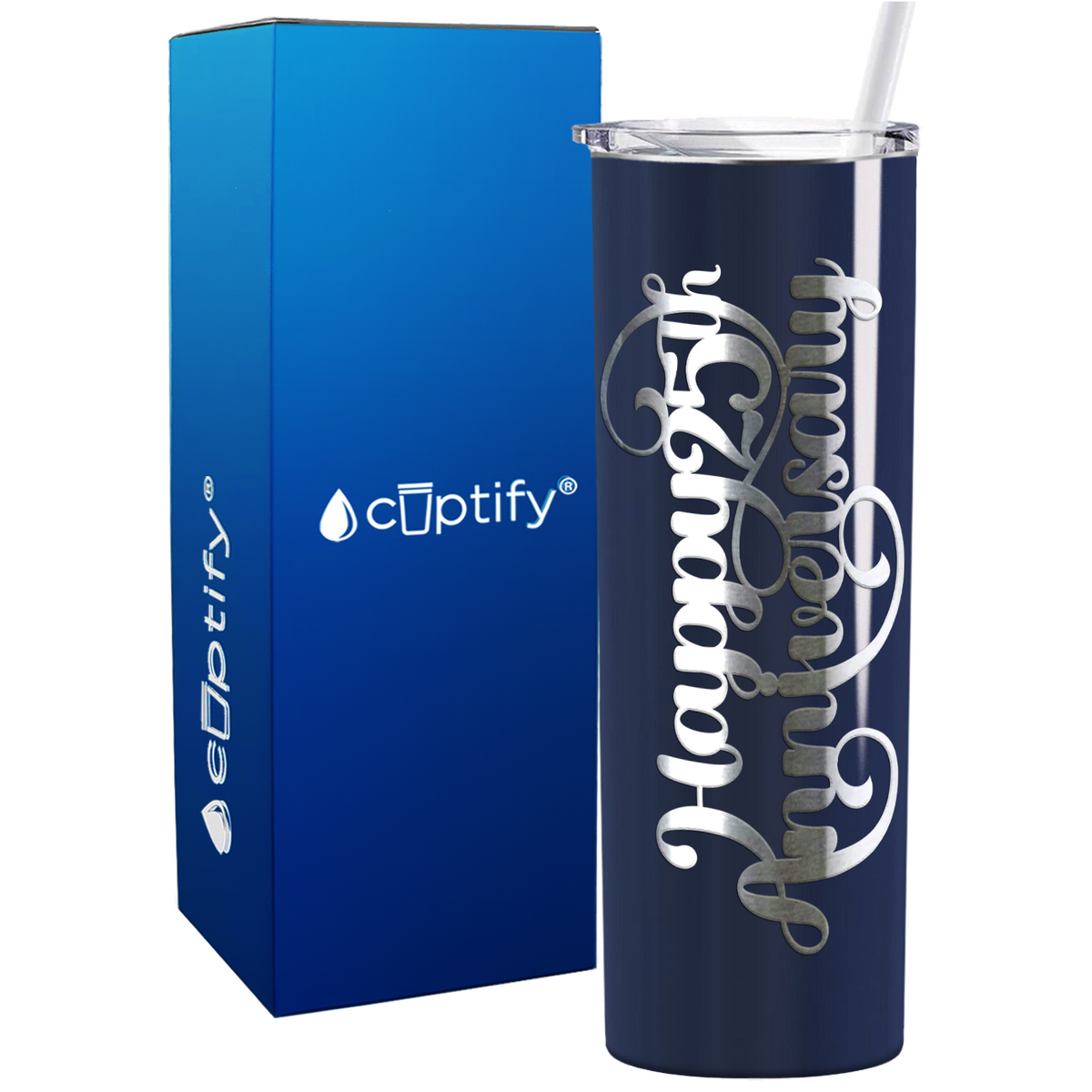 anniversary skinny tumbler