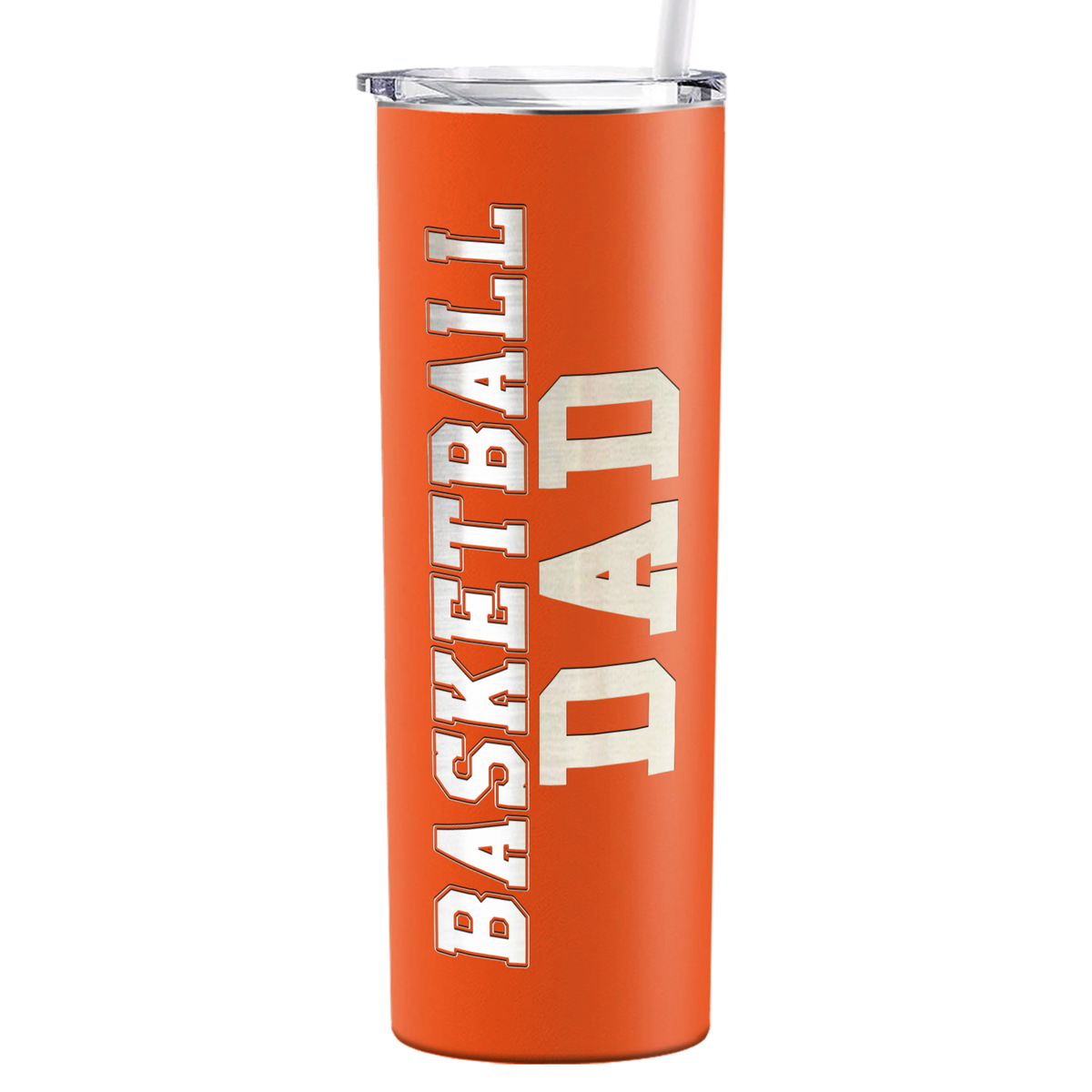 Basketball Dad on 20oz Skinny Tumbler