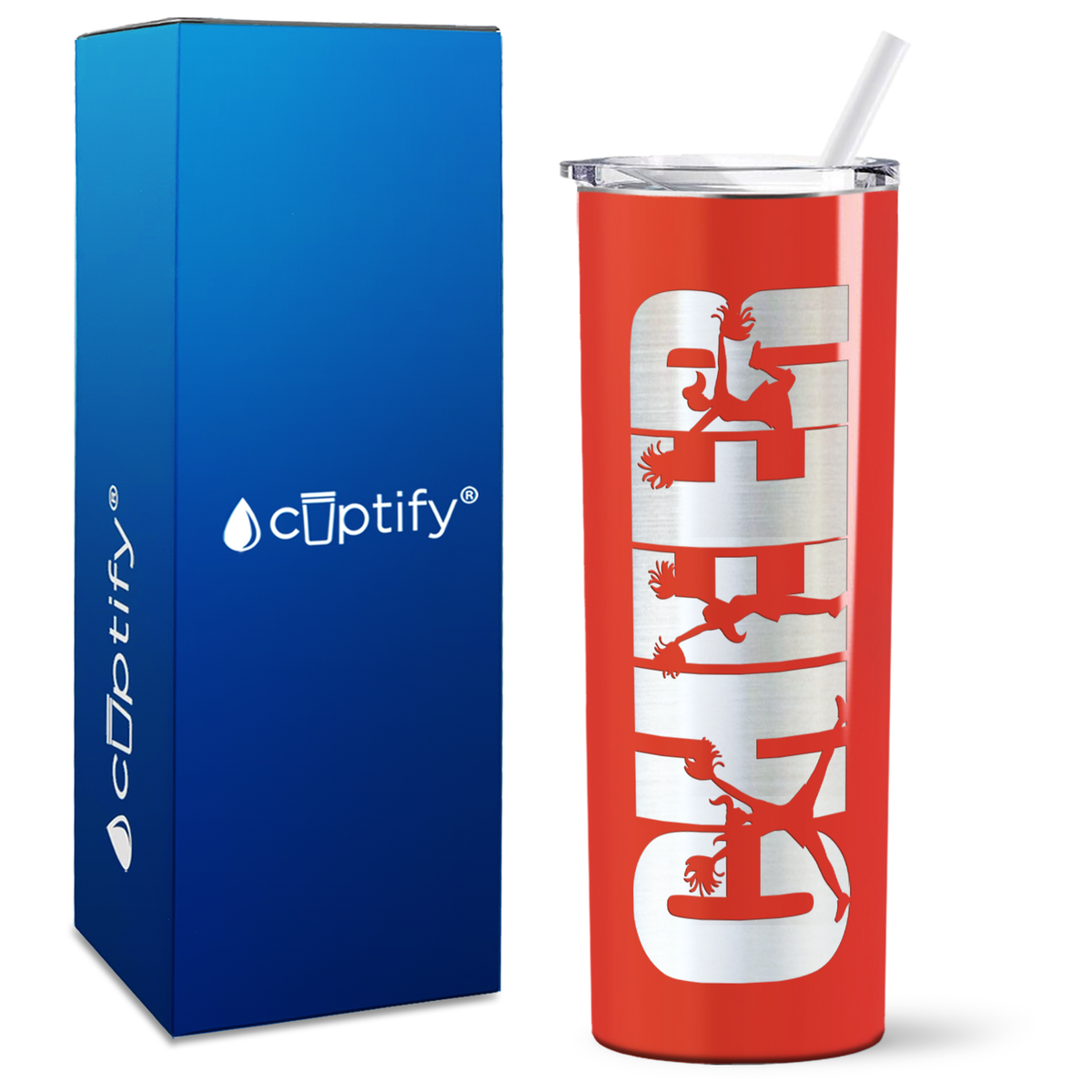 Cheer Leaders on 20oz Skinny Tumbler
