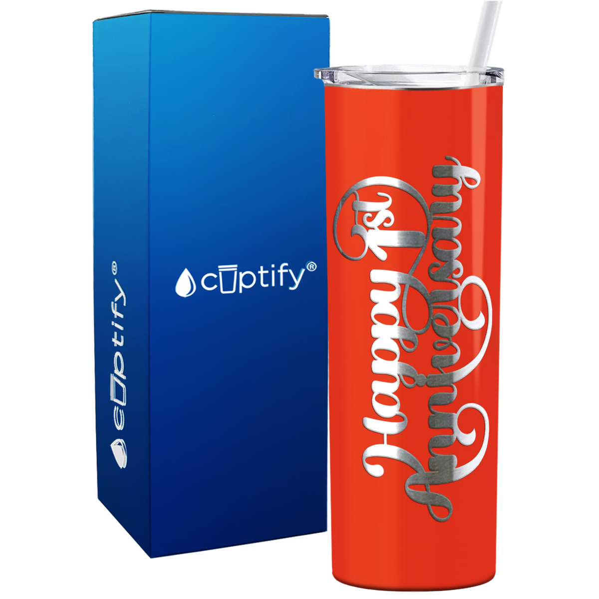 anniversary skinny tumbler