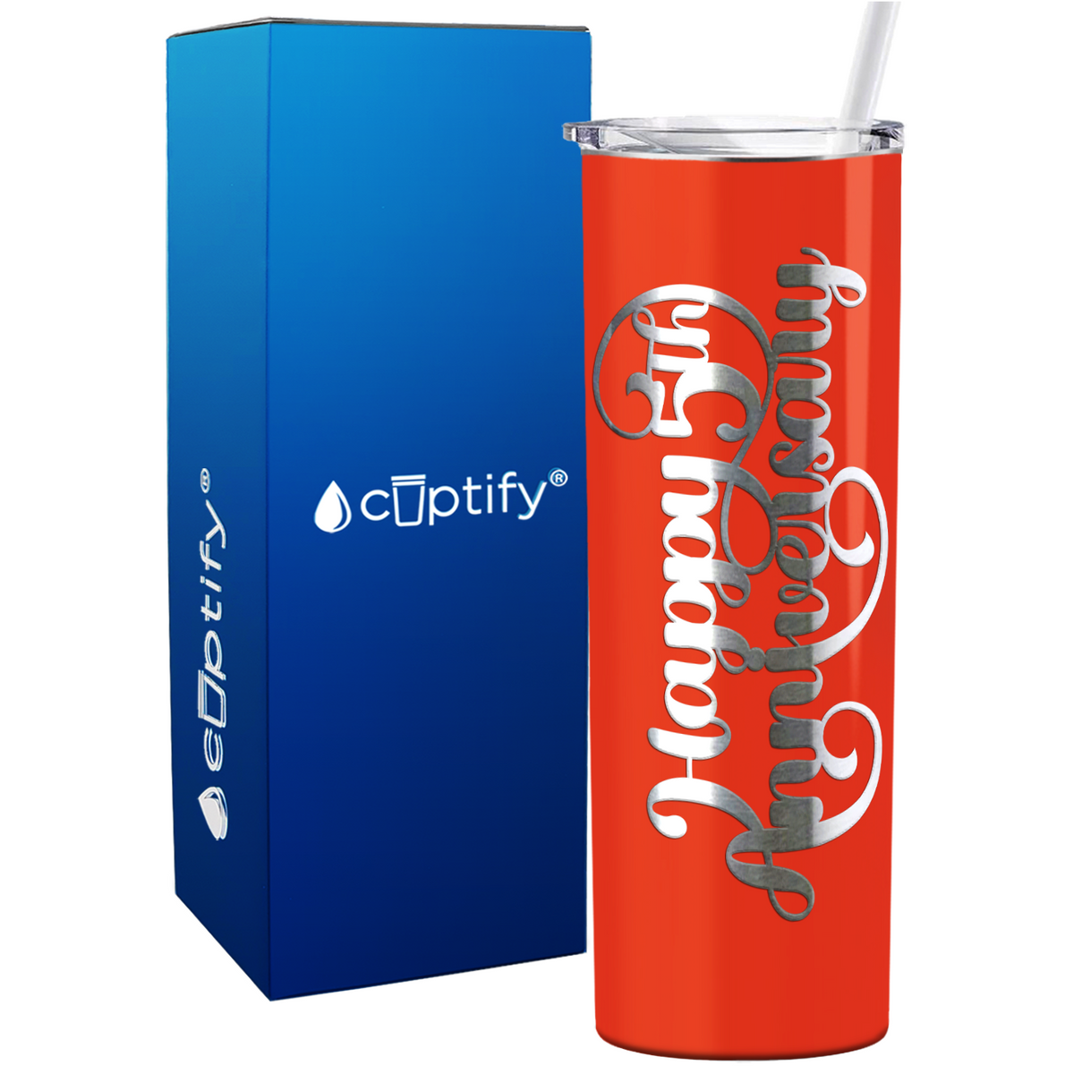 anniversary skinny tumbler