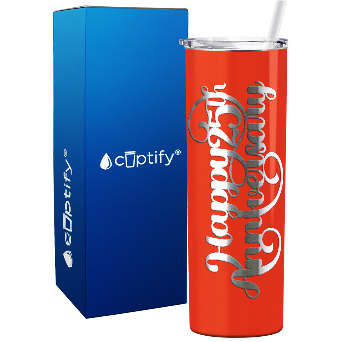 anniversary skinny tumbler