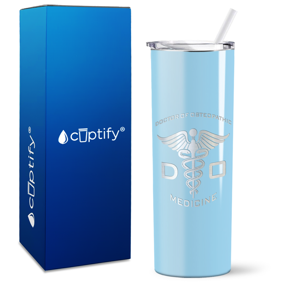 DO Doctor of Osteopathic on 20oz Skinny Tumbler