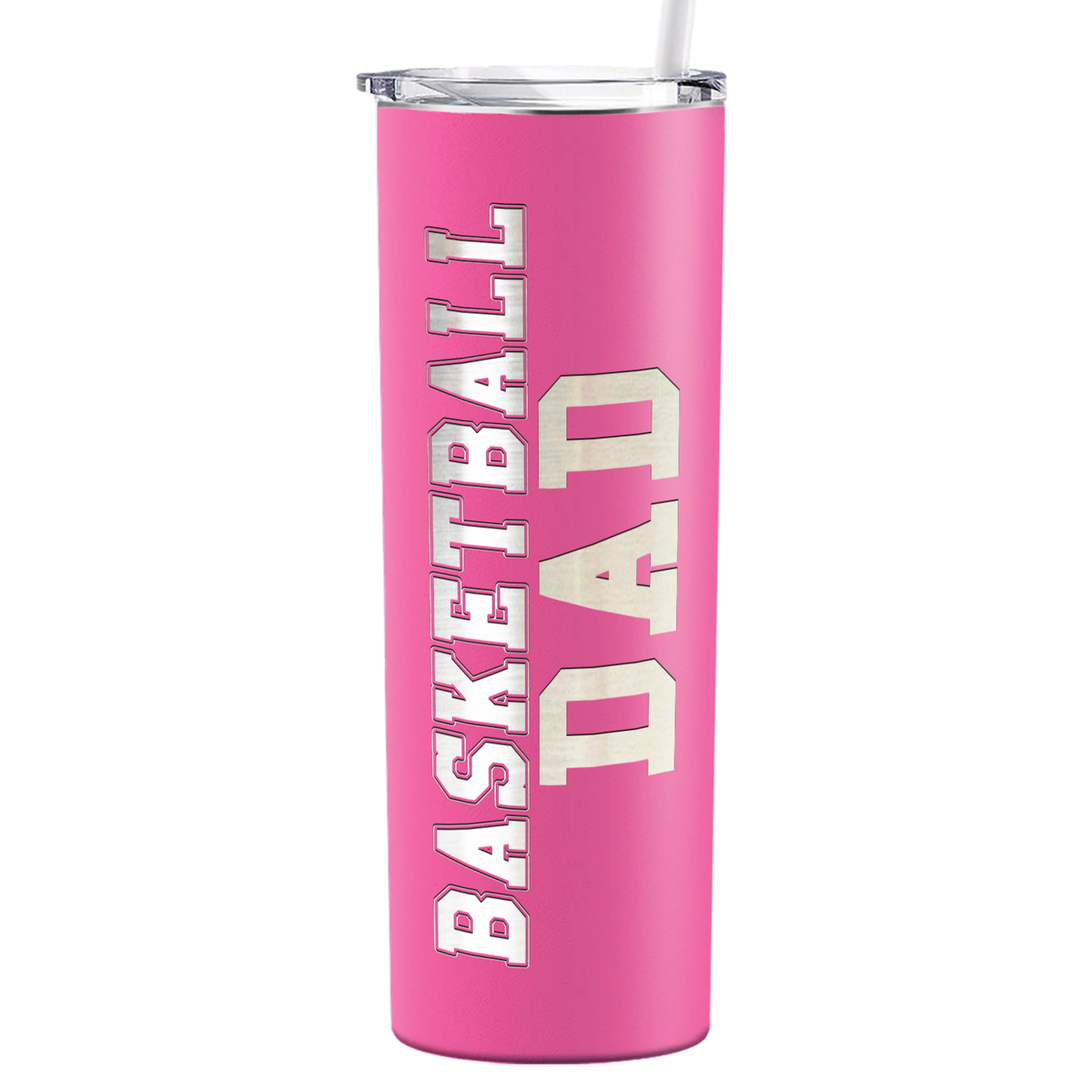 Basketball Dad on 20oz Skinny Tumbler
