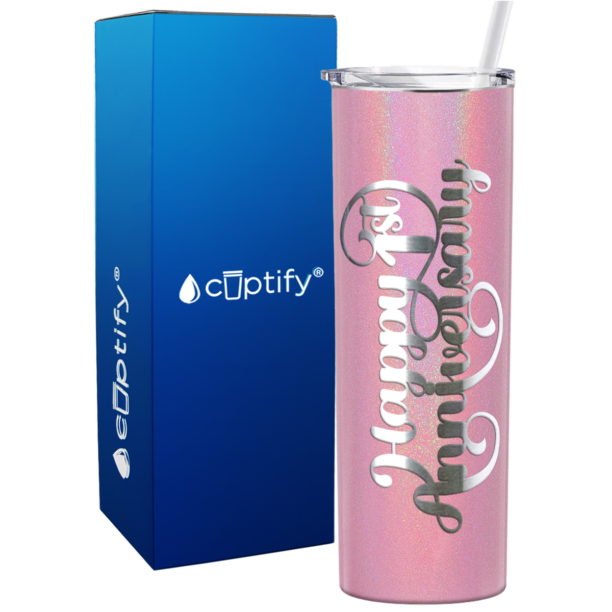 anniversary skinny tumbler