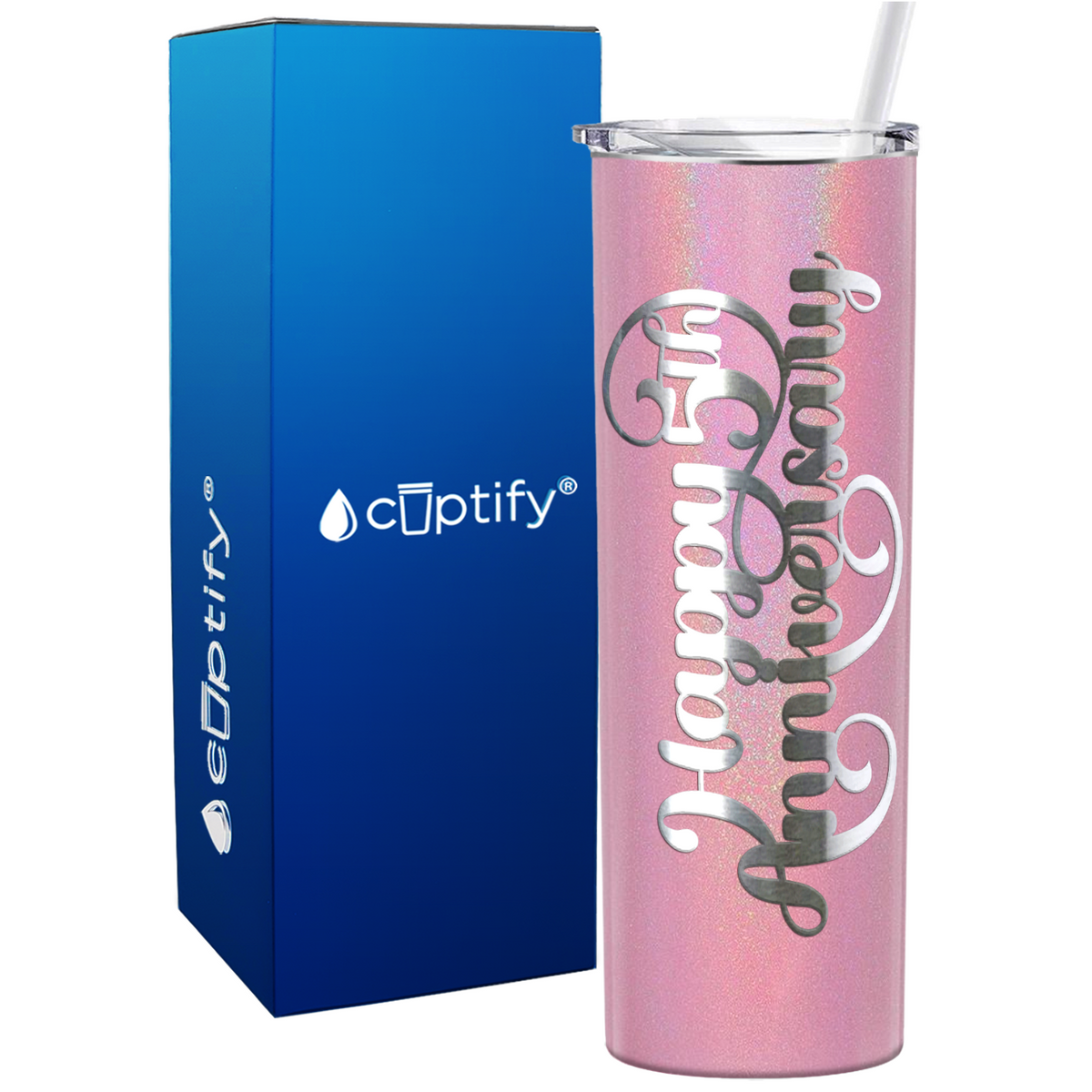 anniversary skinny tumbler