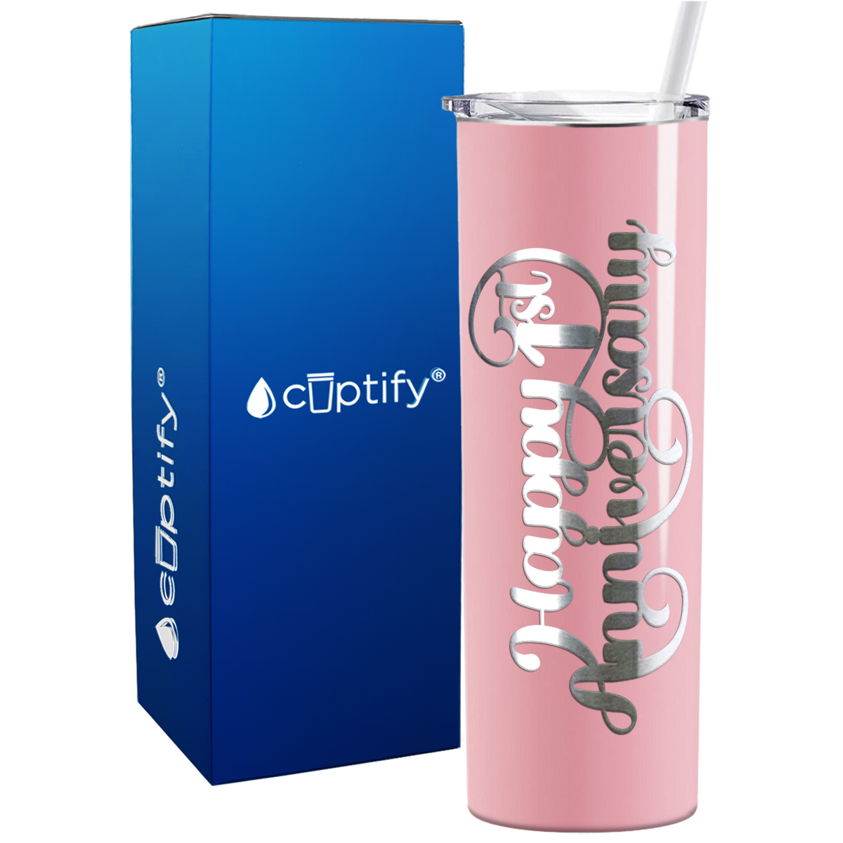 anniversary skinny tumbler