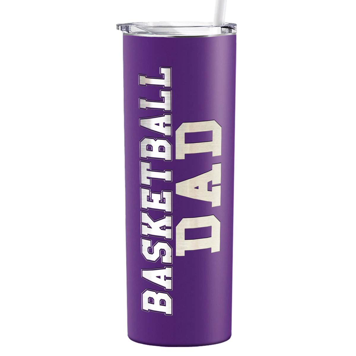 Basketball Dad on 20oz Skinny Tumbler