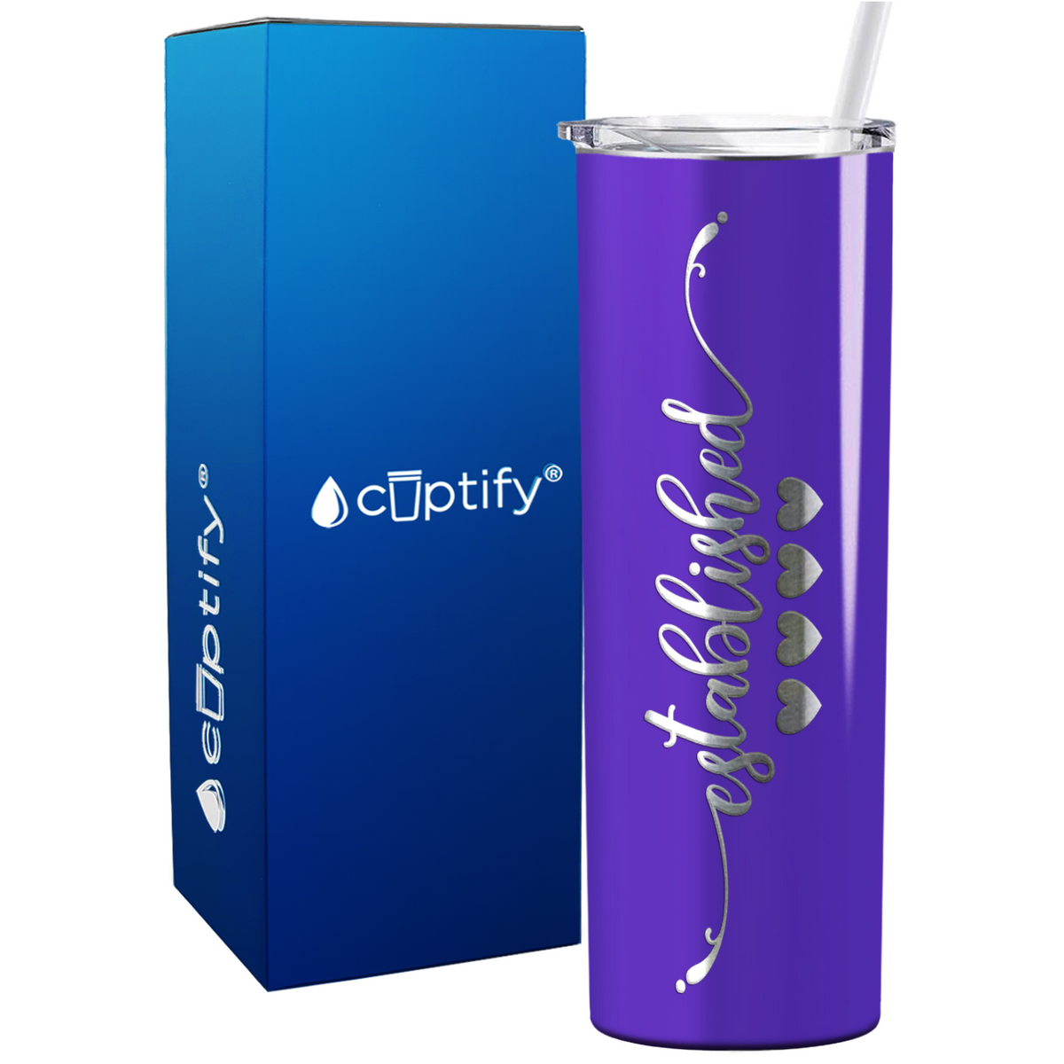 anniversary skinny tumbler