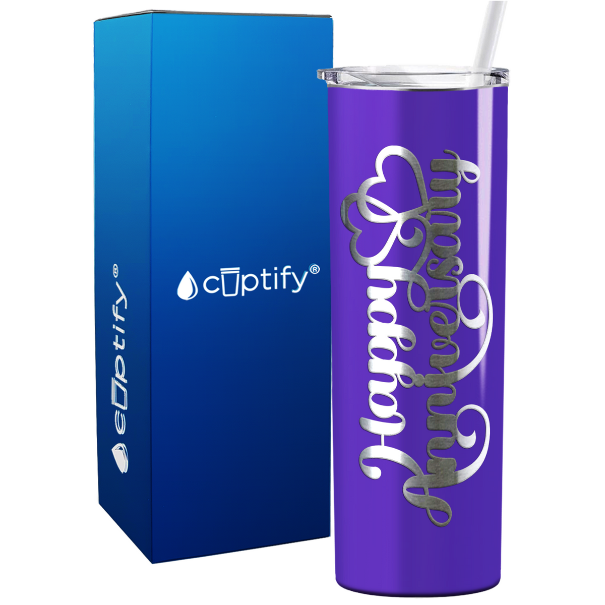 anniversary skinny tumbler