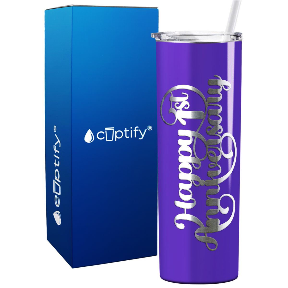 anniversary skinny tumbler