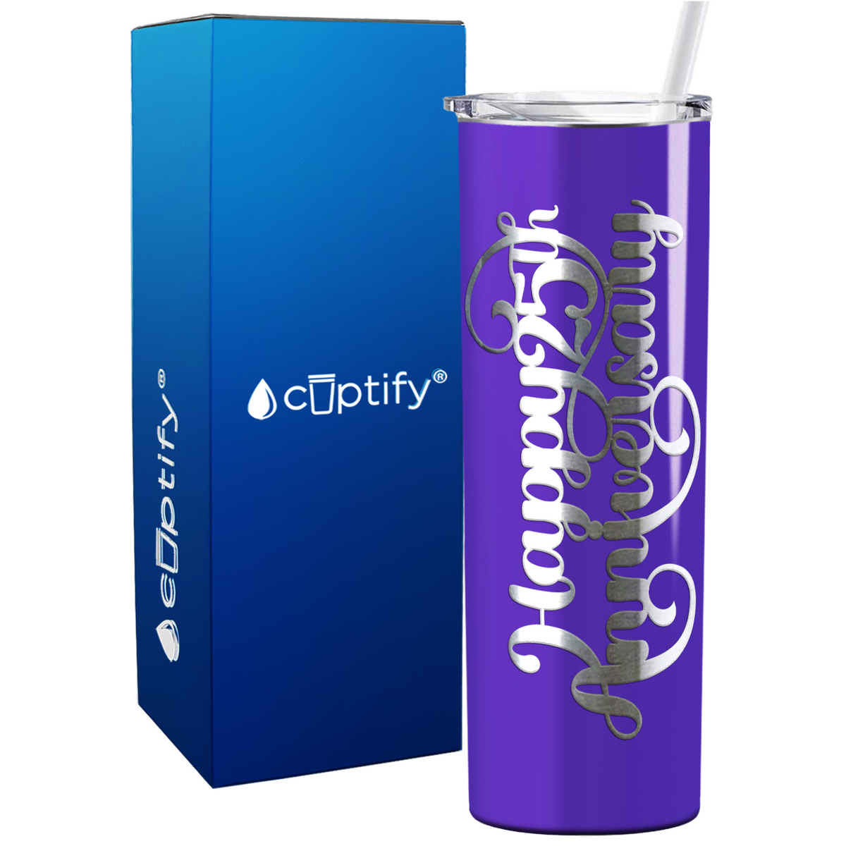 anniversary skinny tumbler