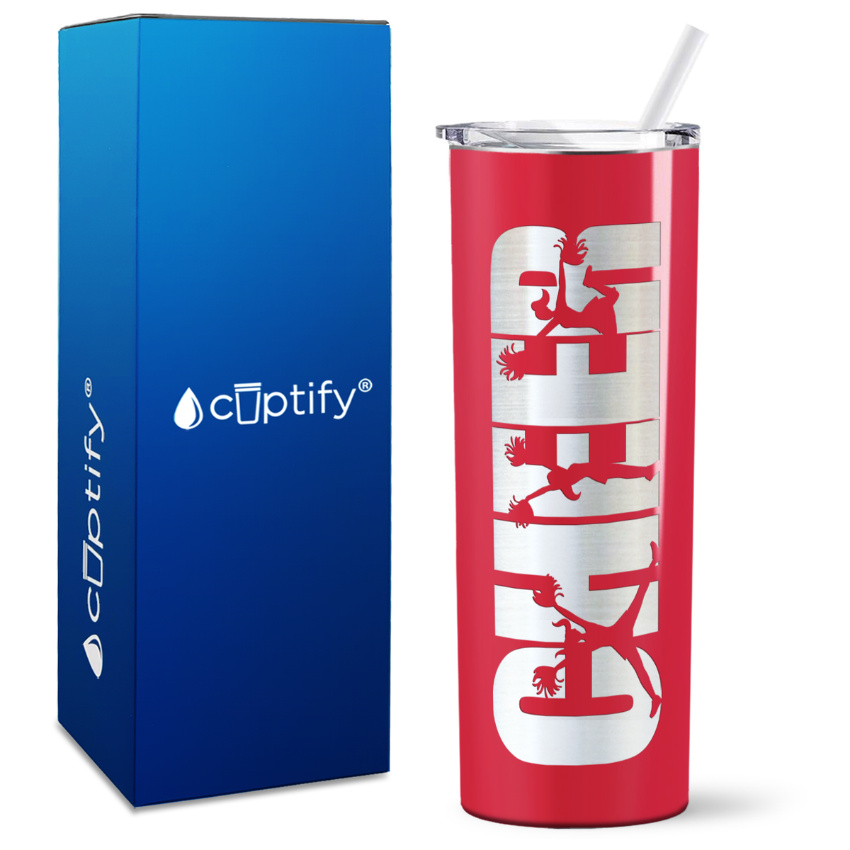 Cheer Leaders on 20oz Skinny Tumbler