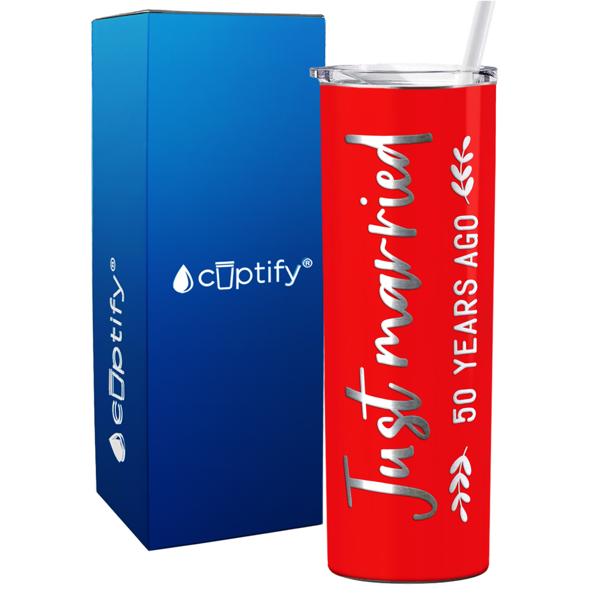 anniversary skinny tumbler