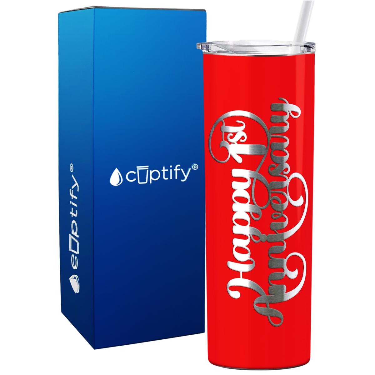 anniversary skinny tumbler