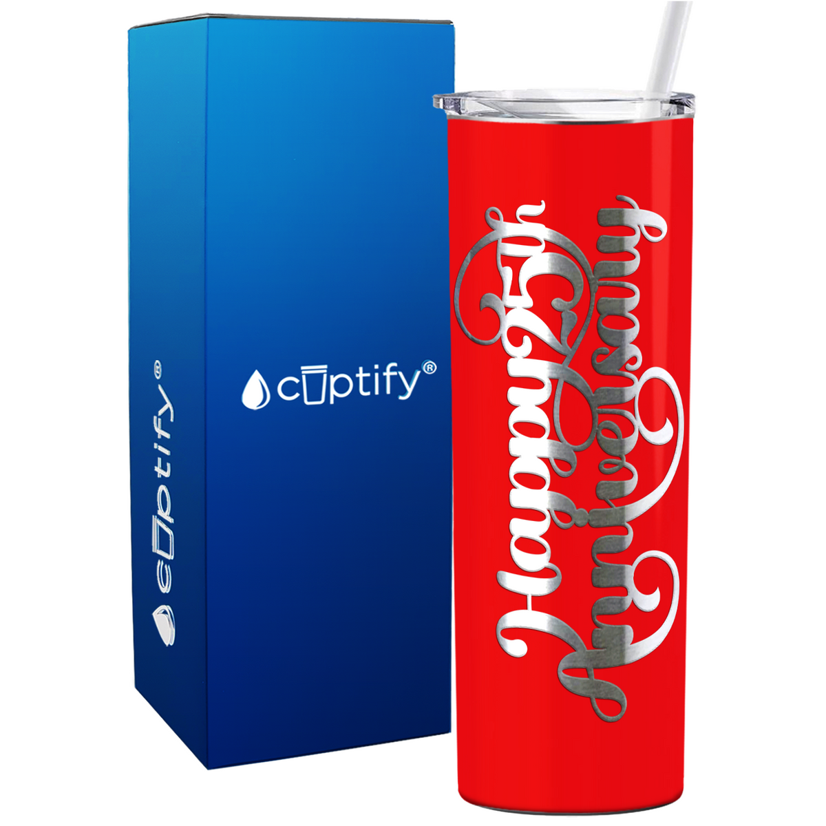 anniversary skinny tumbler