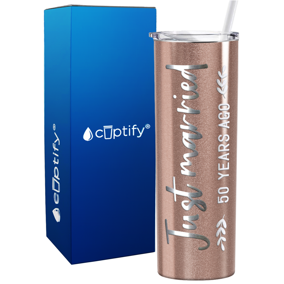 anniversary skinny tumbler