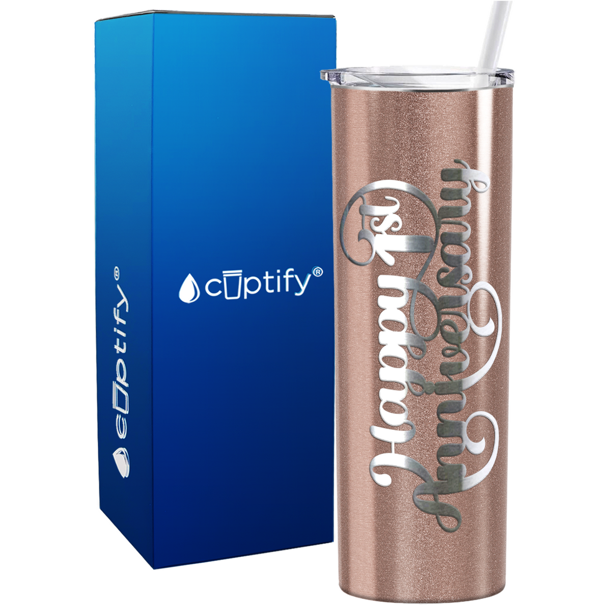 anniversary skinny tumbler