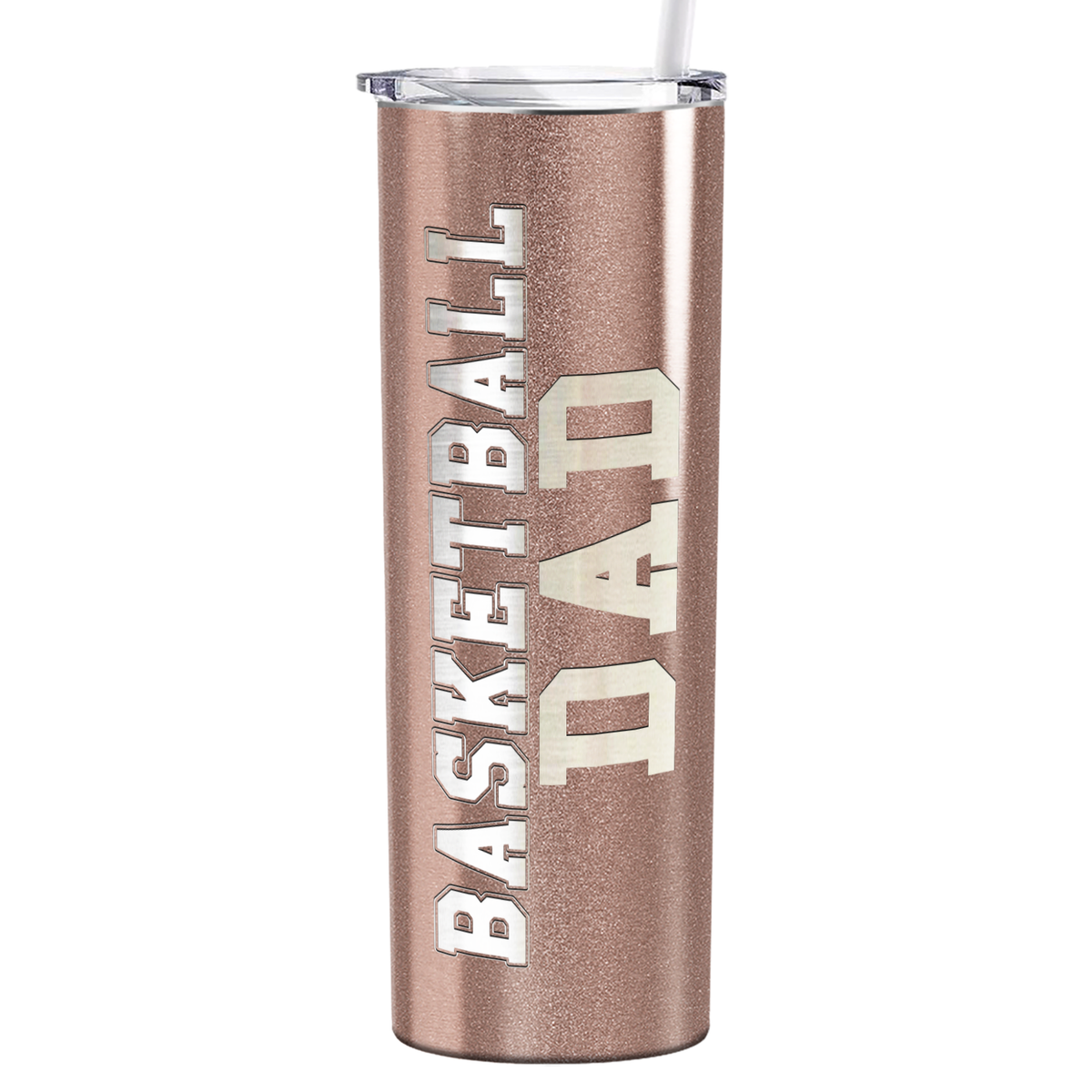 Basketball Dad on 20oz Skinny Tumbler