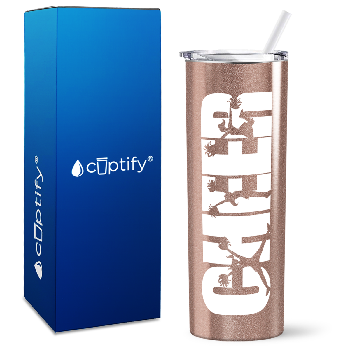 Cheer Leaders on 20oz Skinny Tumbler