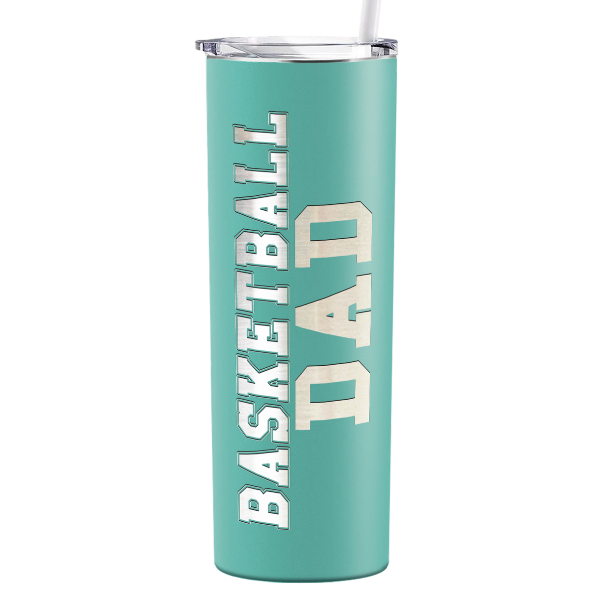 Basketball Dad on 20oz Skinny Tumbler