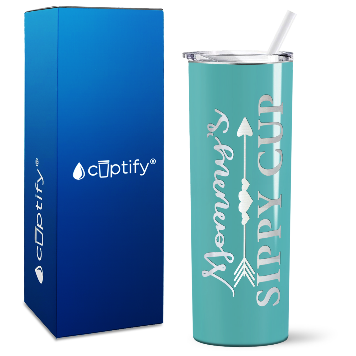 Mommy's Sippy Cup on 20oz Skinny Tumbler