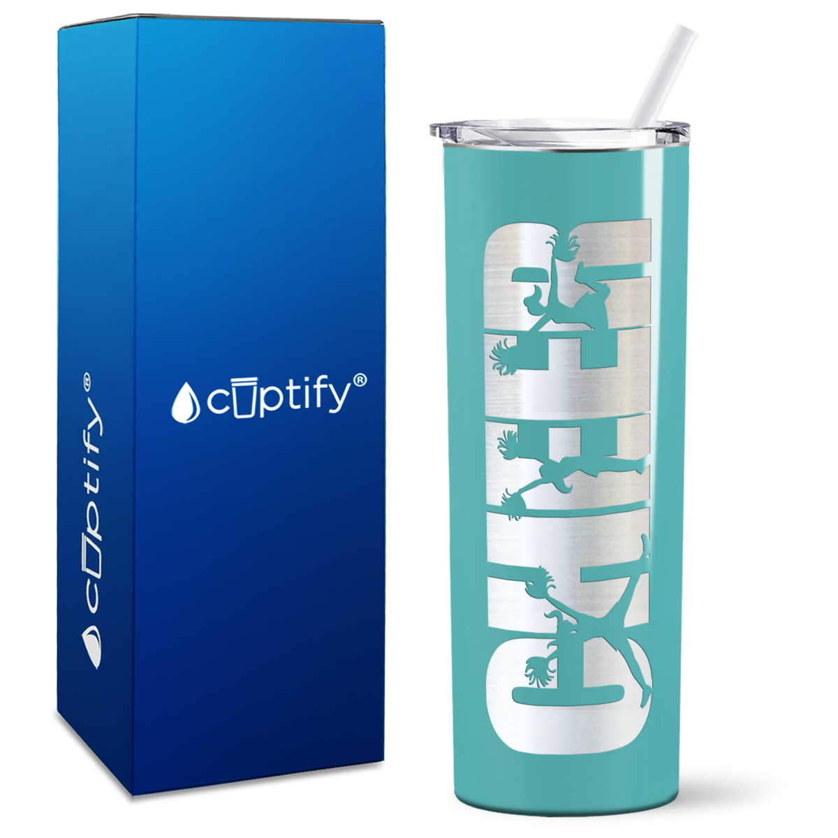 Cheer Leaders on 20oz Skinny Tumbler