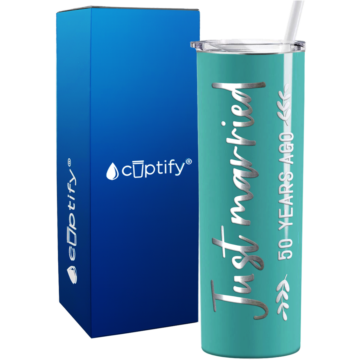anniversary skinny tumbler