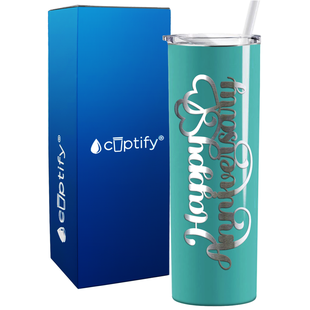 anniversary skinny tumbler